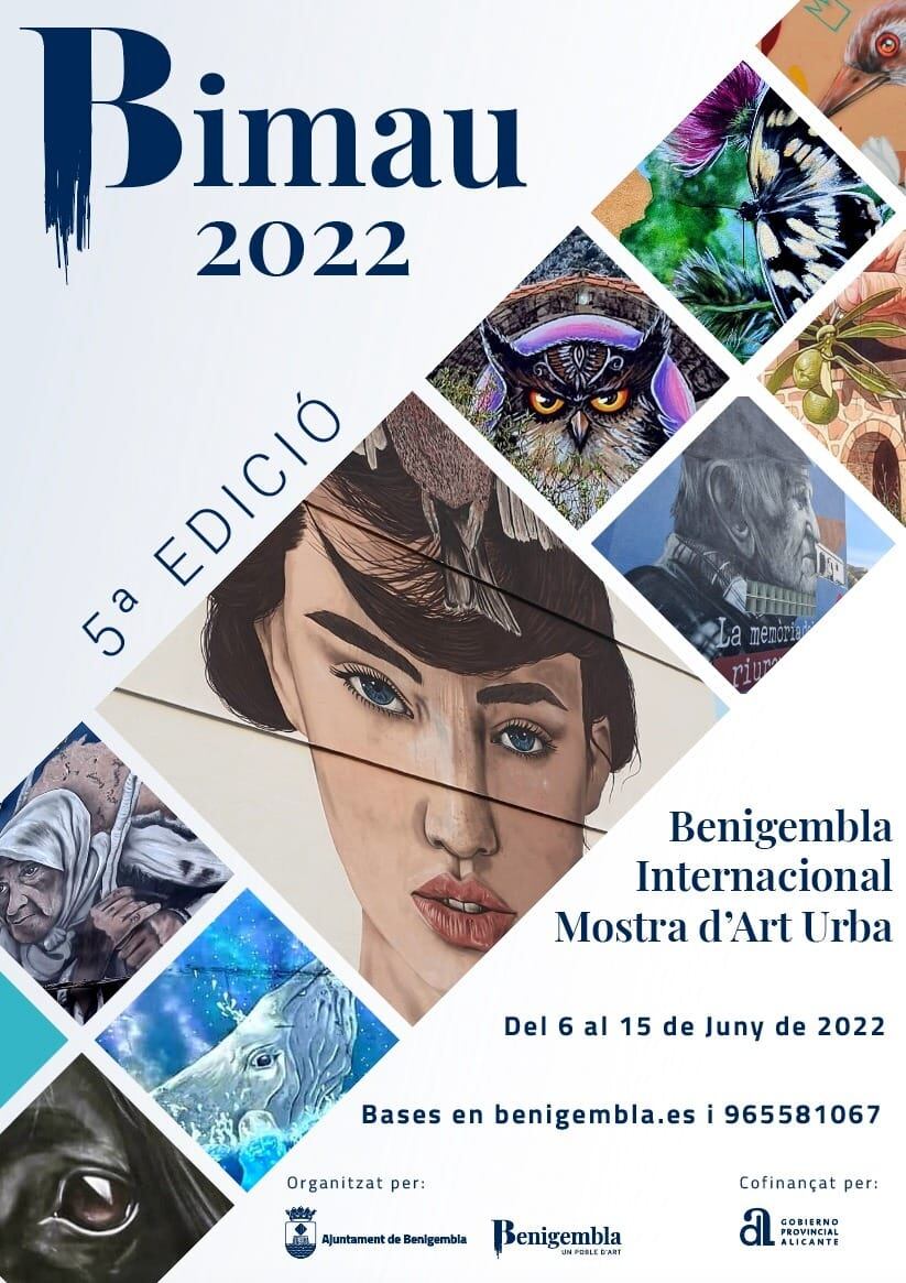 Cartel BIMAU 2022. Benigembla