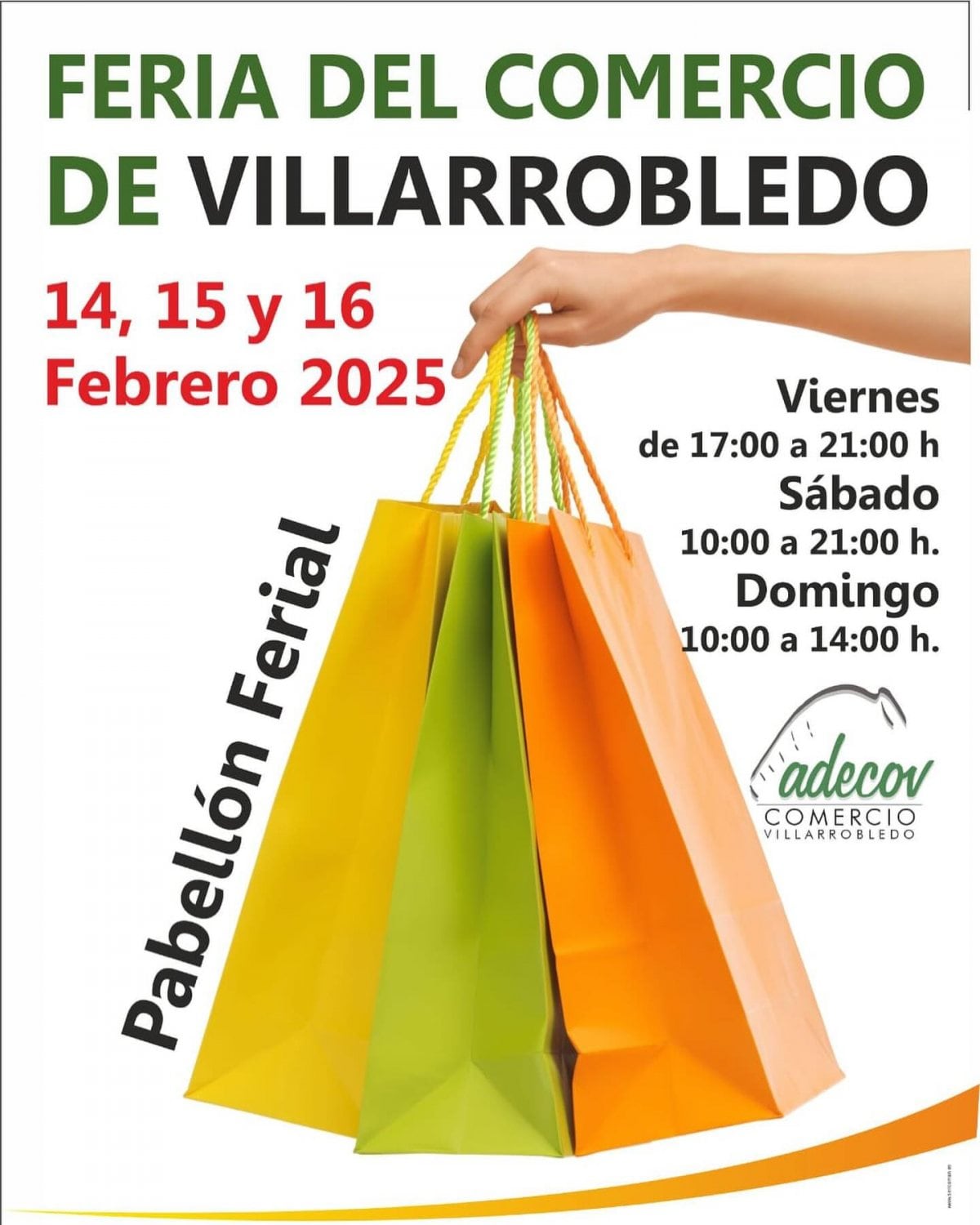 Cartel Feria del Comercio de Villarrobledo