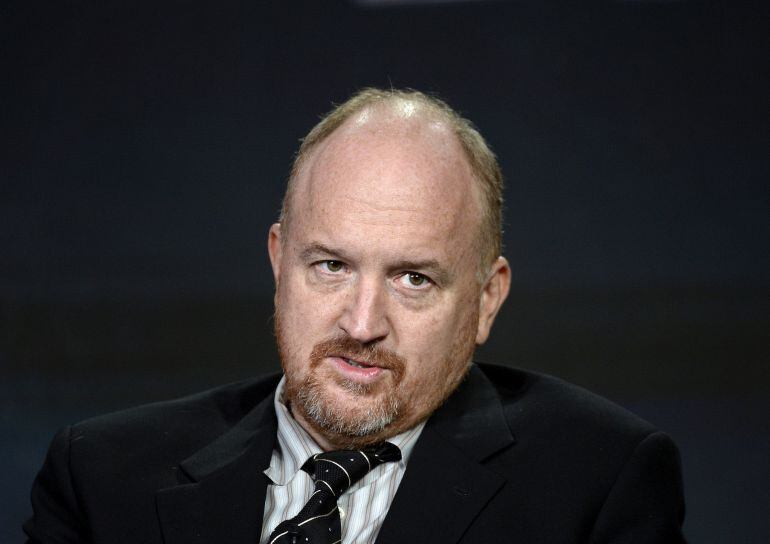 El cómico y productor Louis C.K. durante un evento de la asociación de críticos de televisión