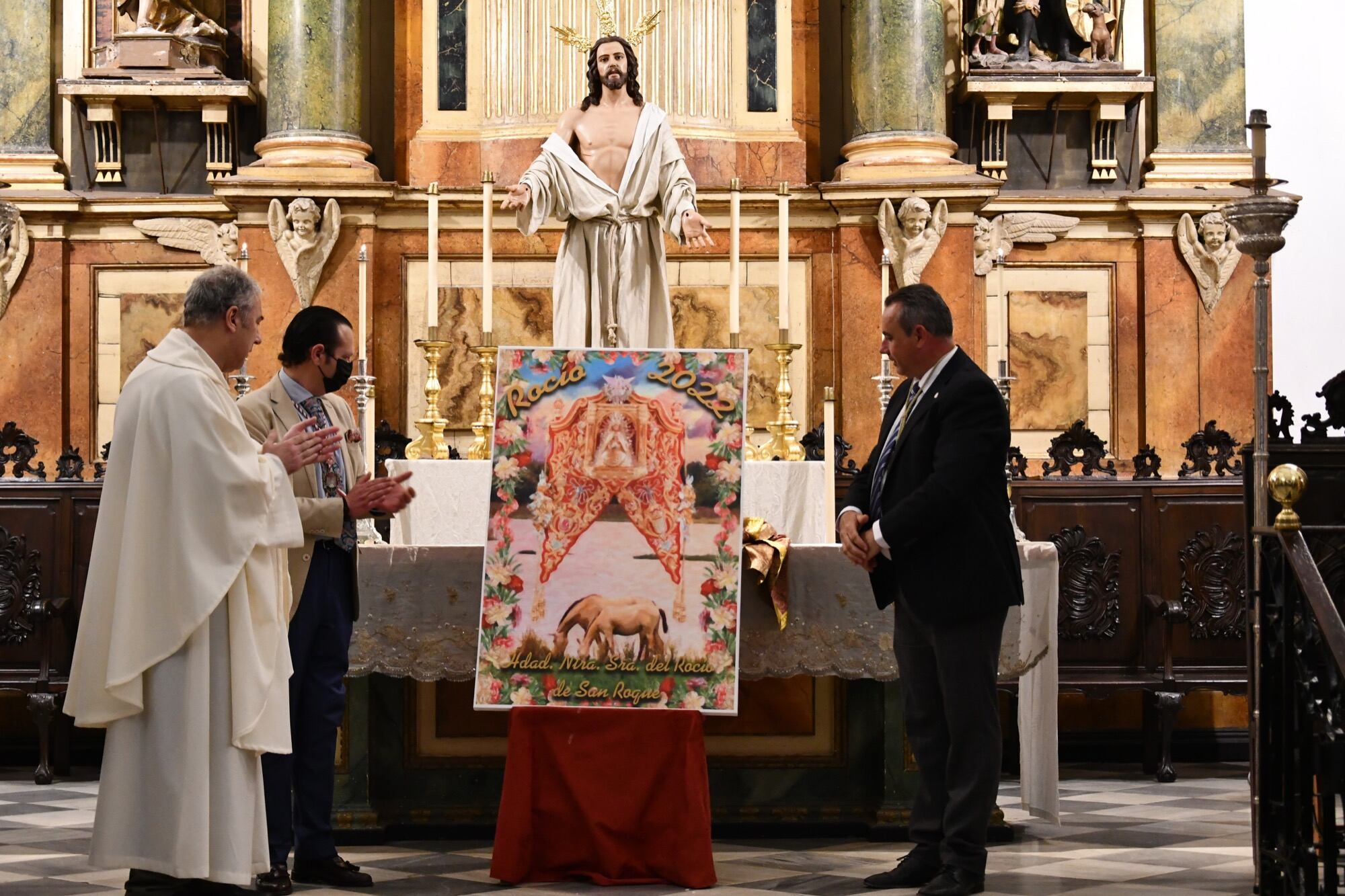 Cartel Romería del Rocío San Roque.