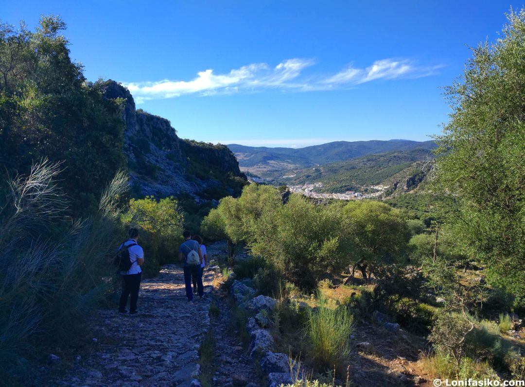 Imagen de la sierra próxima a Ubrique, en Cádiz