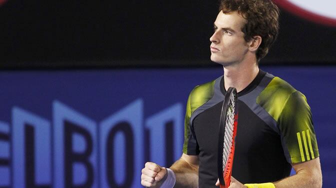 Andy Murray celebra la victoria