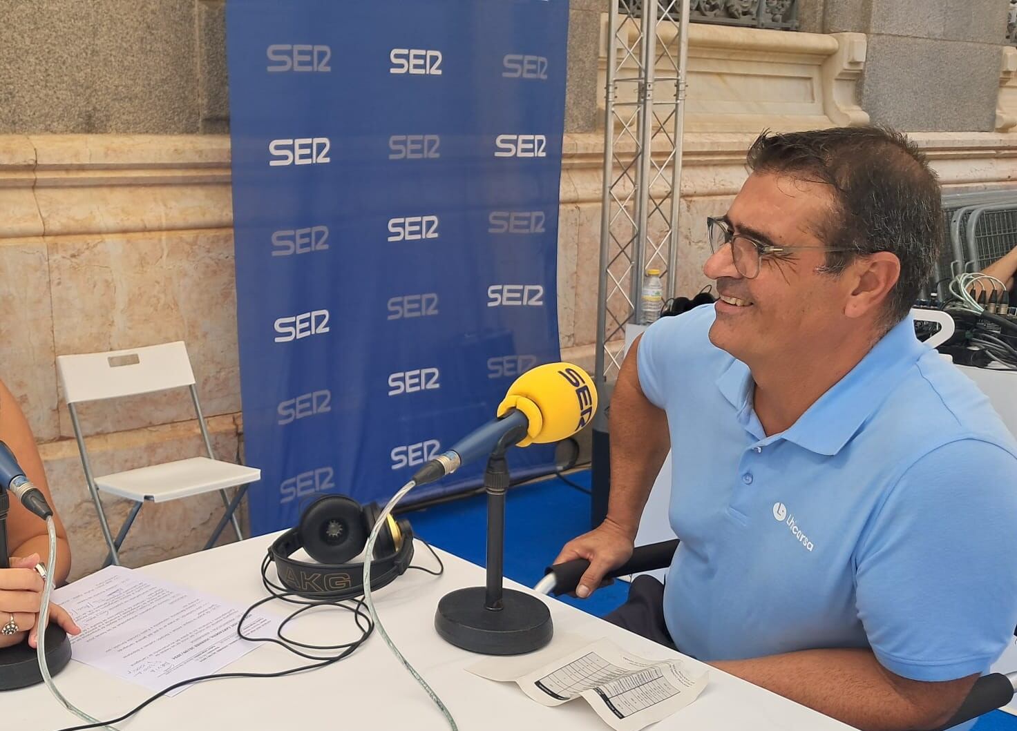 José Pedro Muñoz Pastor, encargado General del servicio de Limpieza Viaria de Lhicarsa.