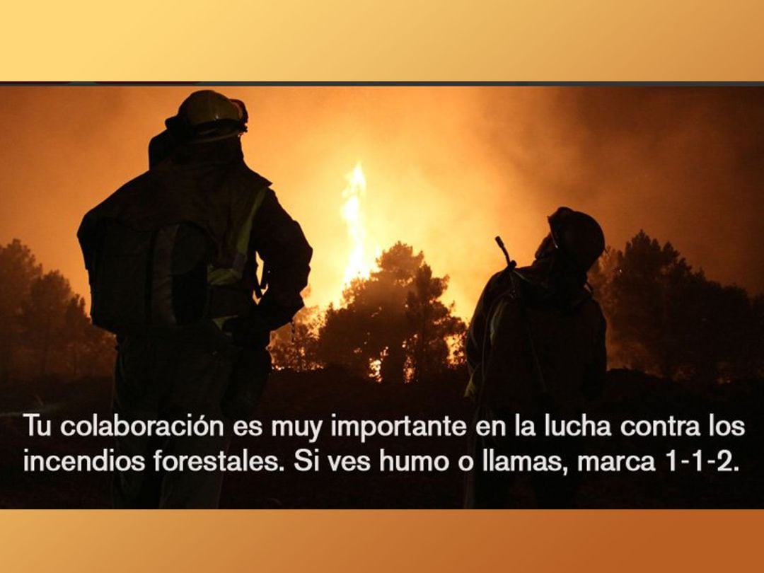 Campaña de concienciación por parte del servicio de emergencias frente a los incendios