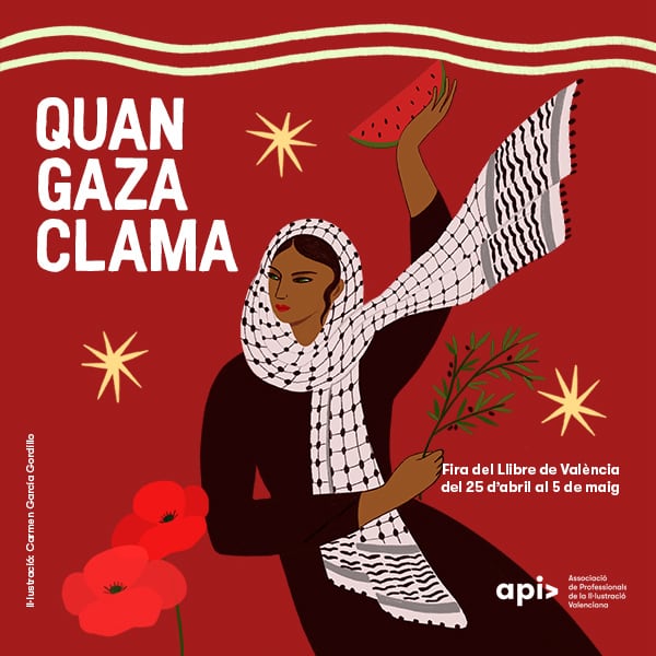 Cartel de la exposición Quan Gaza Clama