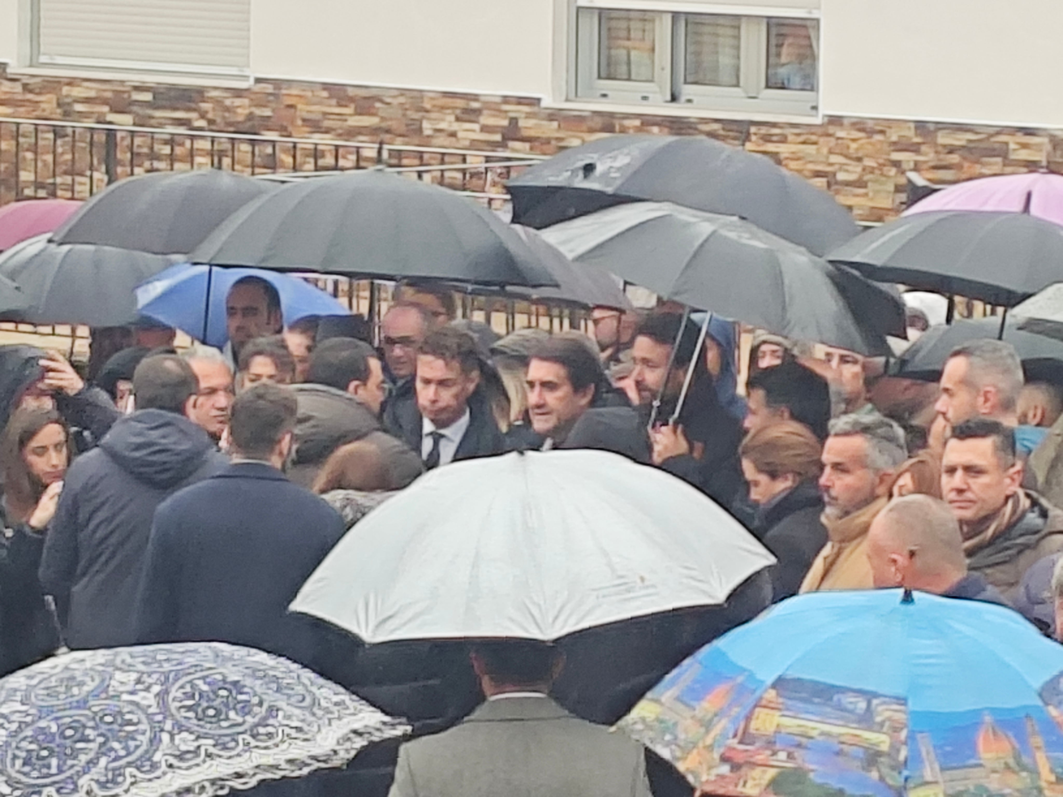 Llegada del presidente del Principado de Asturias