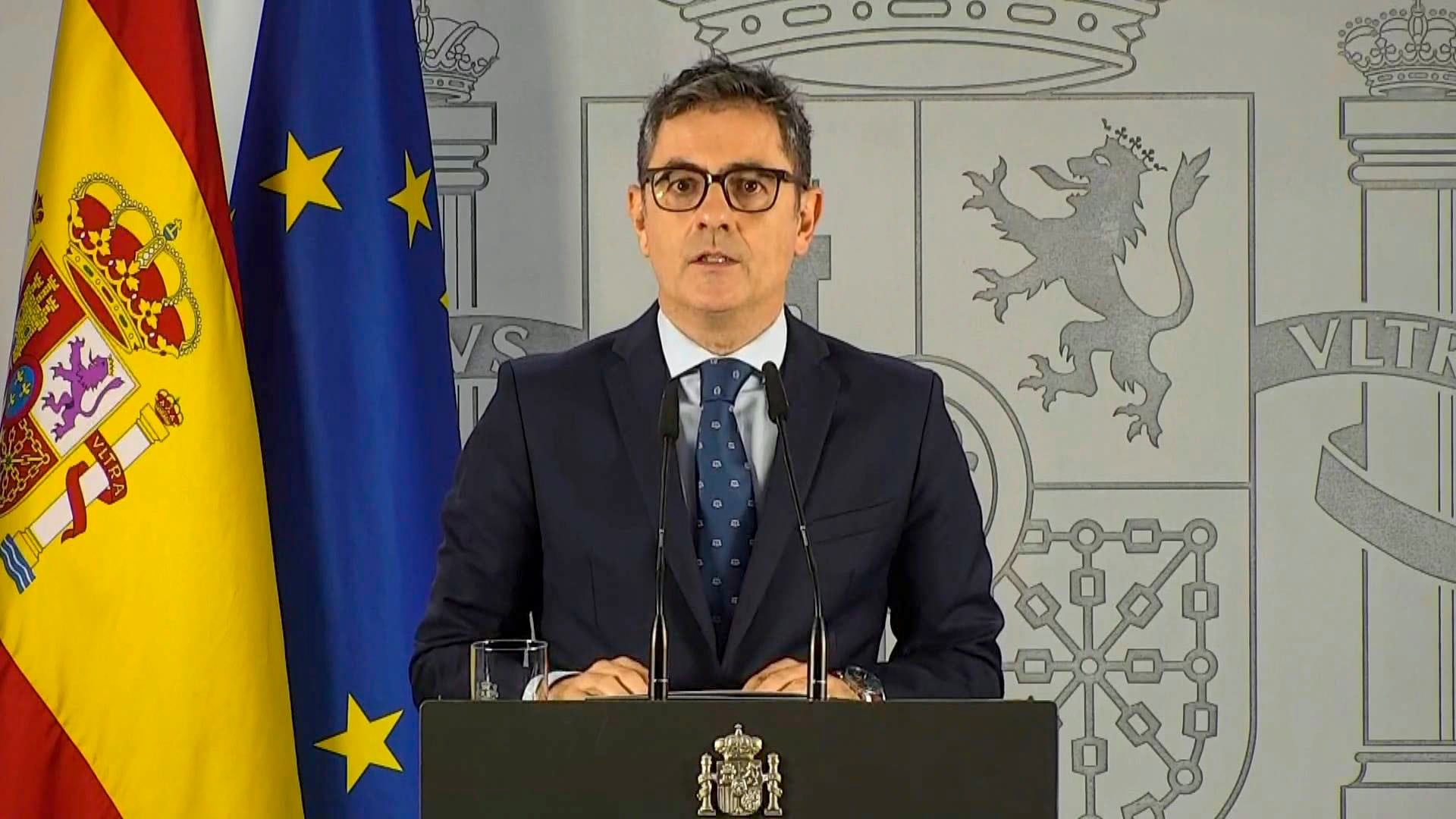 El Gobierno respeta pero no comparte "en absoluto" la condena al fiscal general del Estado