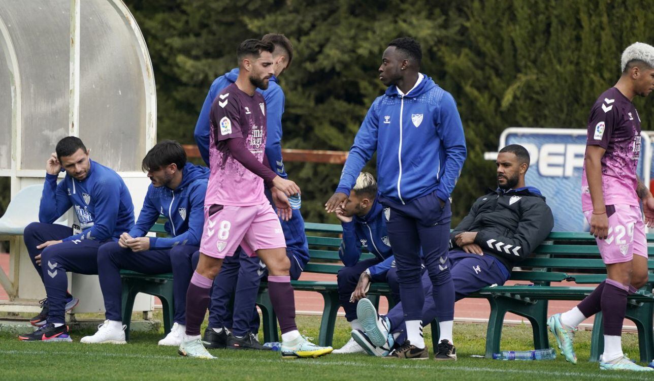 Appiah, en el banquillo del Málaga