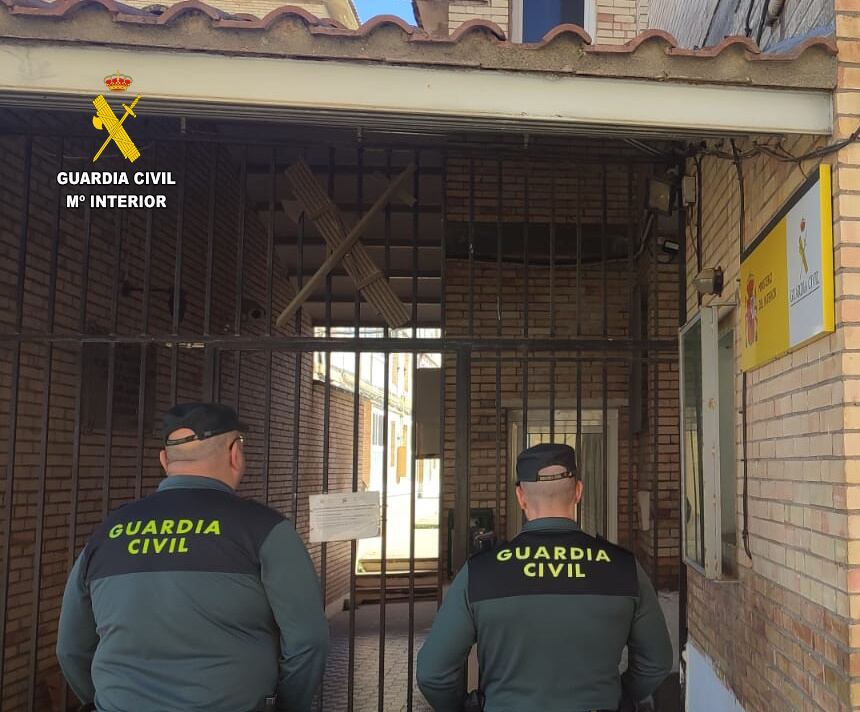 La Guardia Civil de Binéfar detiene a dos personas por hurto de carne