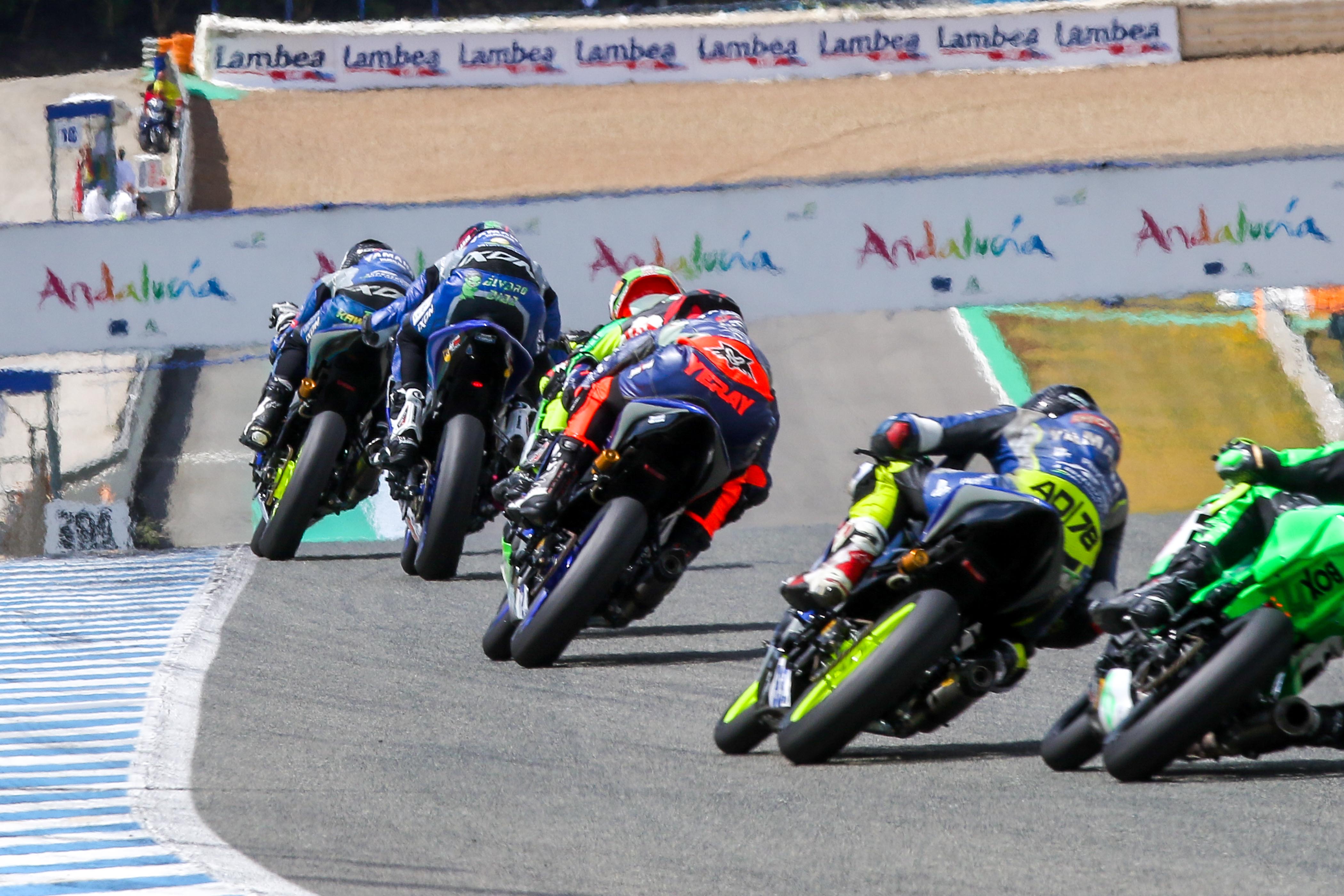 Carrera de Superbike en el Circuito de Jerez