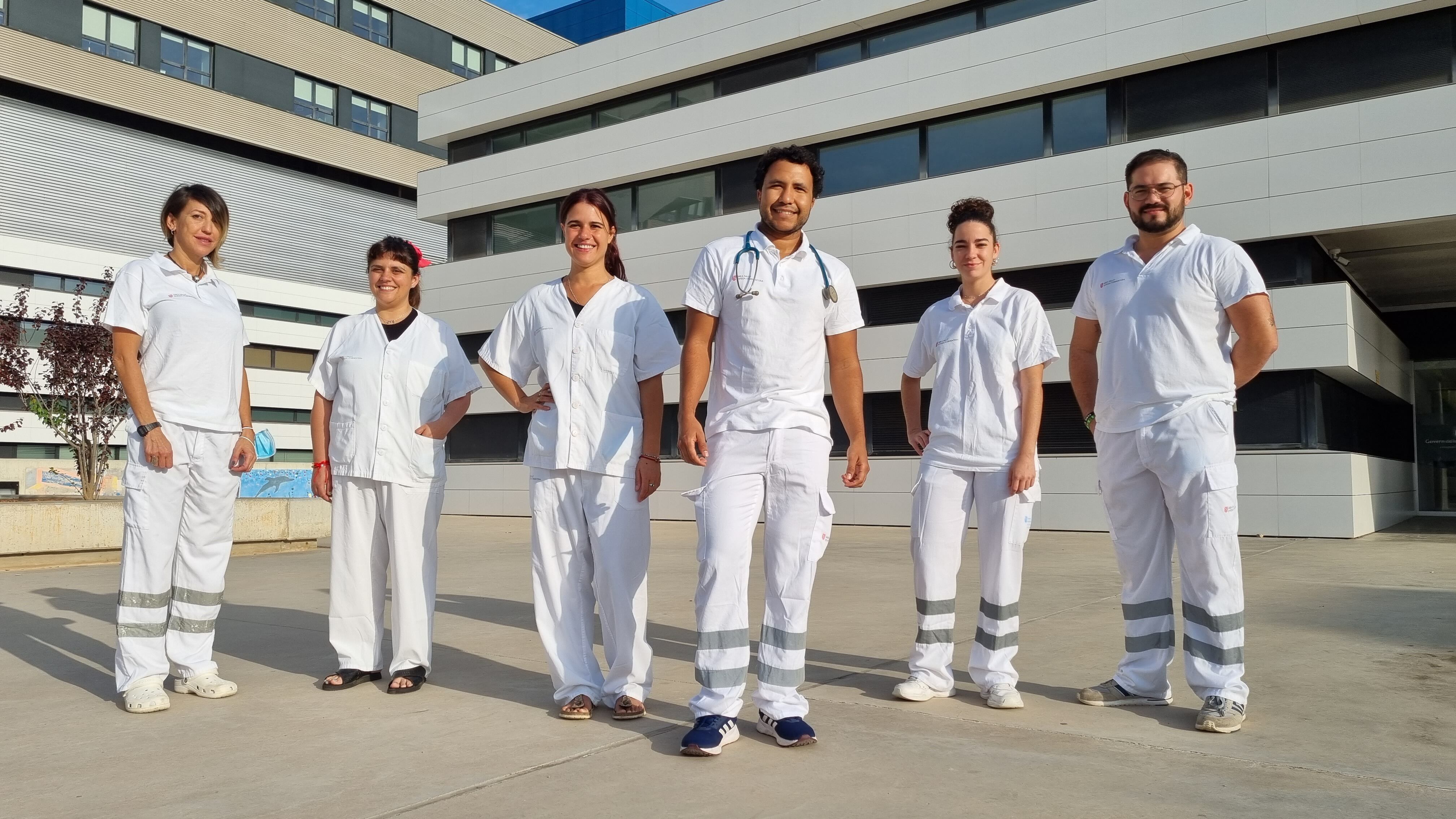 Imagen de los profesionales sanitarios