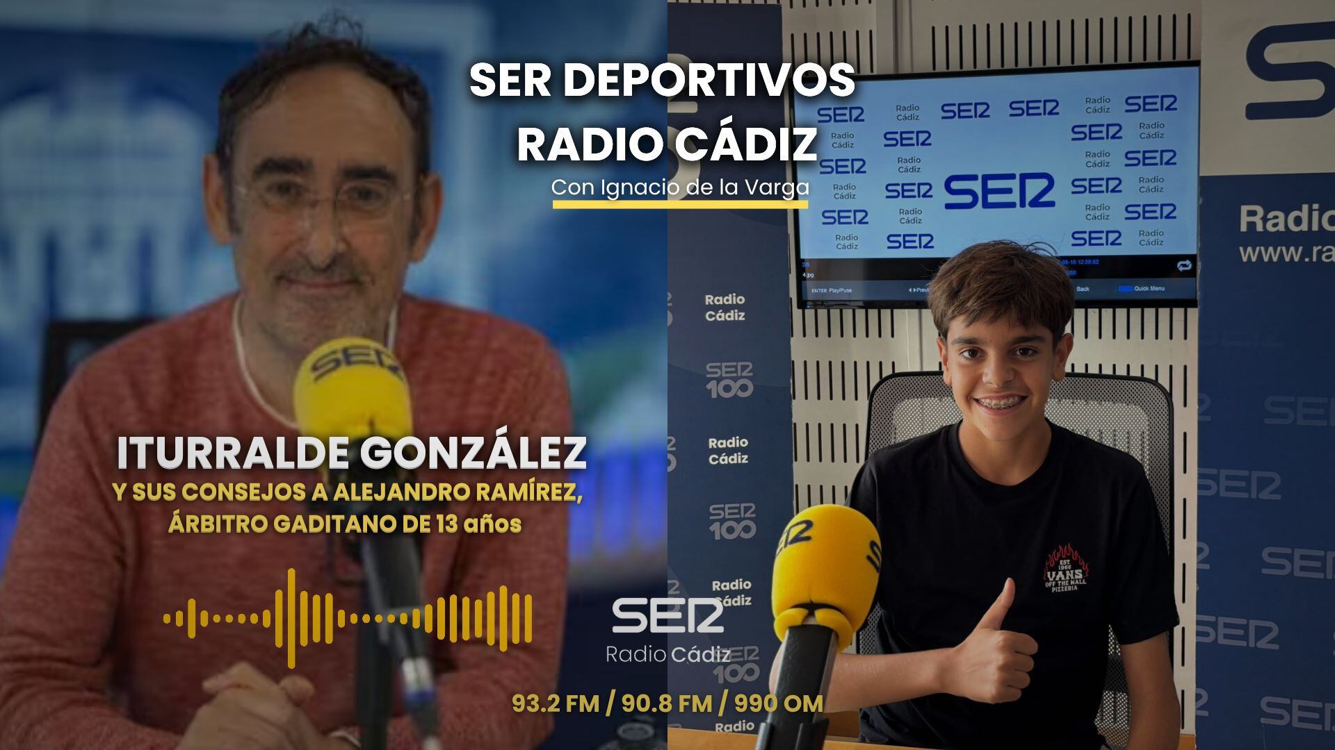 Iturralde González y Álex Ramírez.