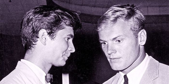 Anthony Perkins con Tab Hunter