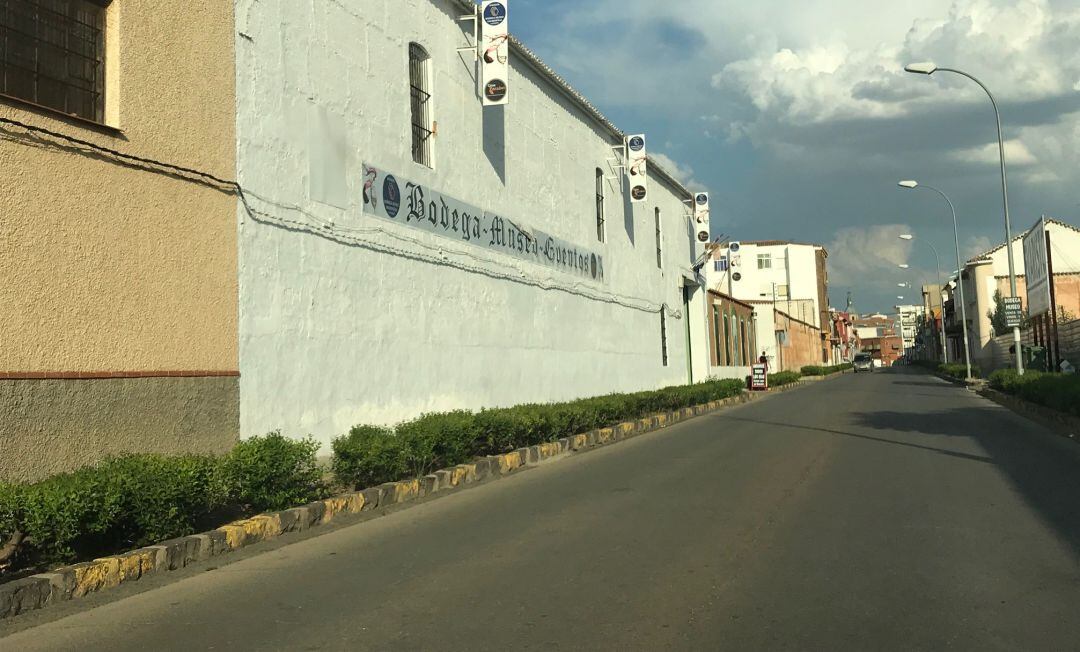 Imagen del estado actual de la Calle Torrecilla de Valdepeñas (Ciudad Real)