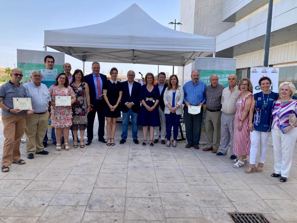 Reconocimiento a grandes donantes de la provincia de Jaén