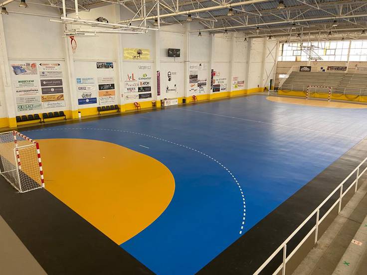 El pabellón Rafael Tapia listo para una nueva temporada