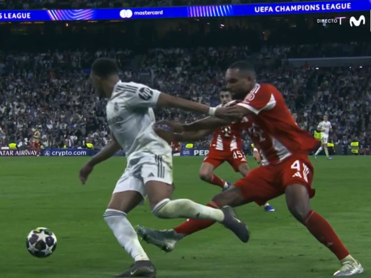 ¿Debió ver la roja Tah por la falta sobre Mbappé? Iturralde González resuelve la polémica del Real Madrid-Bayern de Múnich