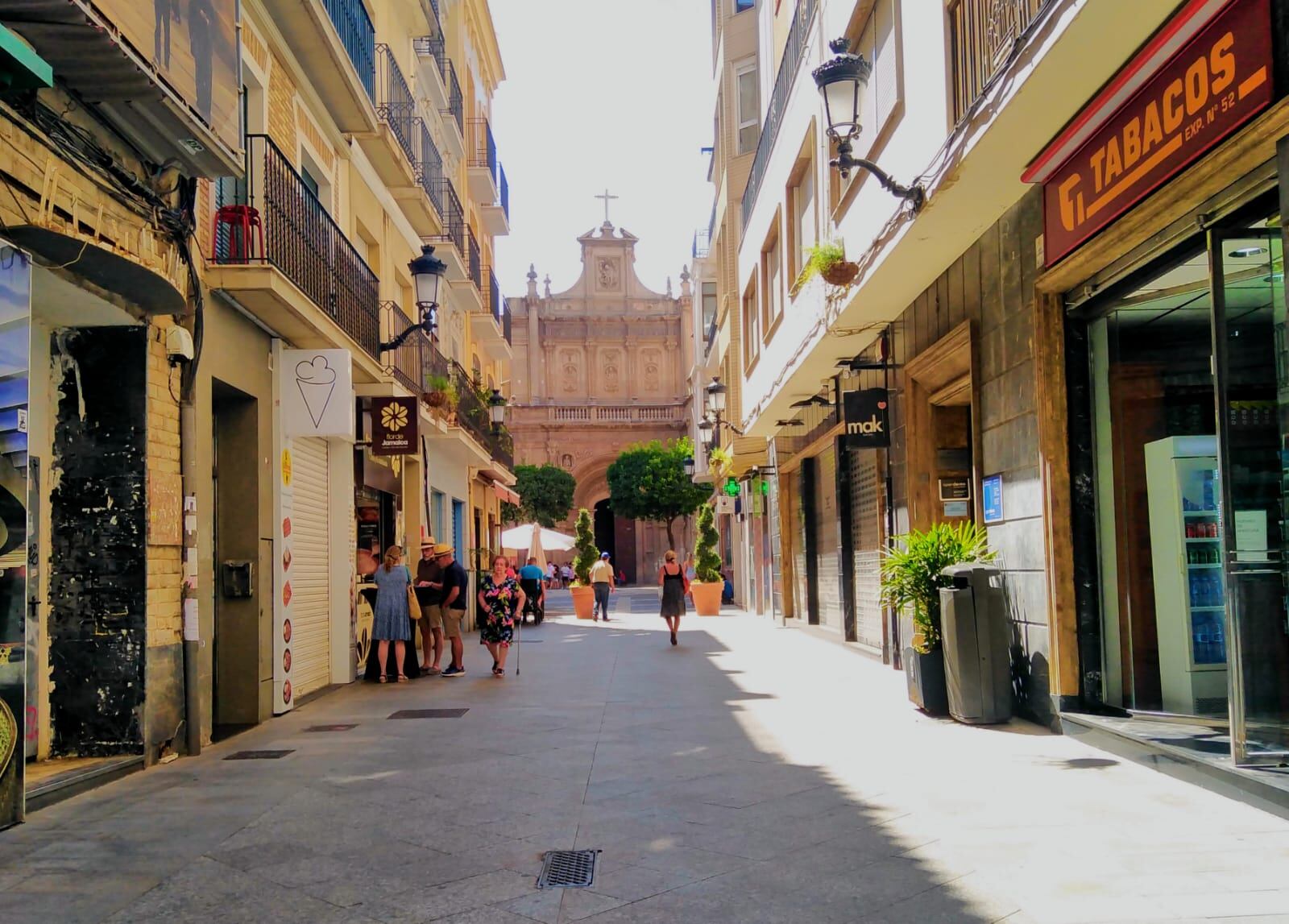 Calle de Trapería en el centro de Murcia / Cadena SER