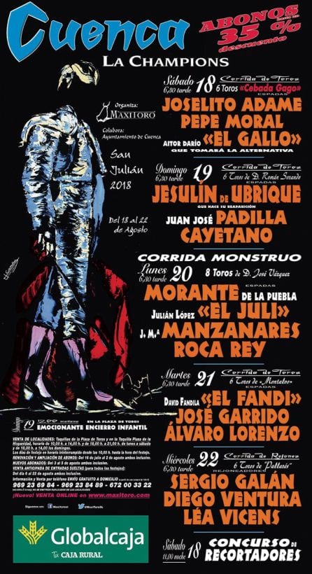 Cartel de la feria de Cuenca.