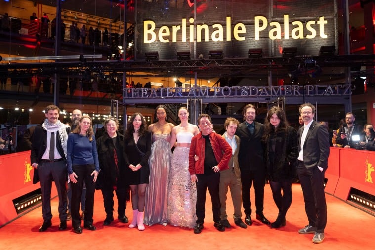 El equipo de &#039;A different man&#039; en la Berlinale