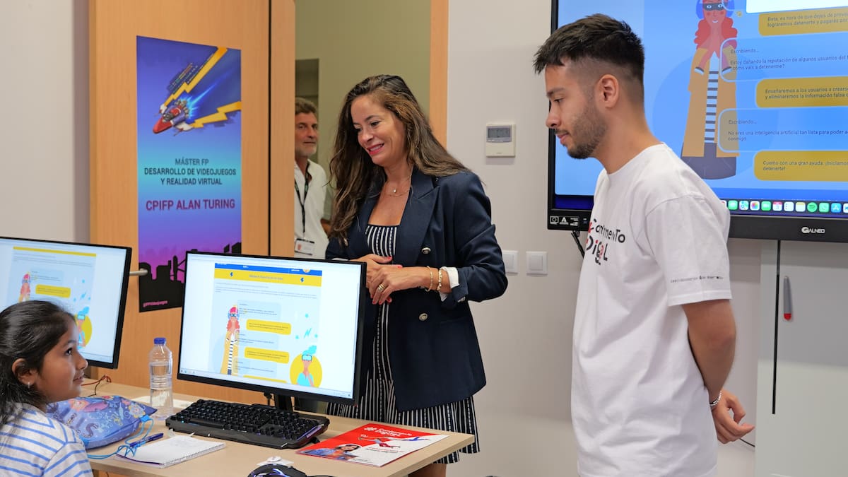 "Es una oportunidad para estos chicos" Y Rueda, Cibervoluntarios