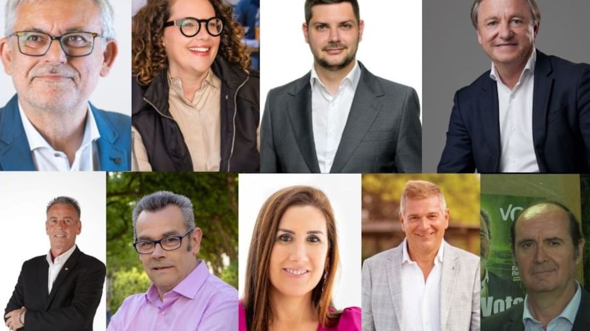 Estos son los candidatos y candidatas a la alcaldía de Gandia