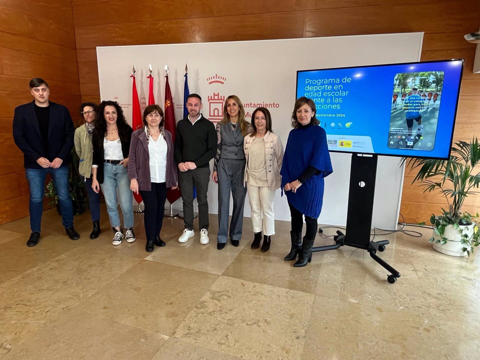 25/03/2024 Presentación del programa 'Deporte Escolar Frente Adicciones'
POLITICA ESPAÑA EUROPA MURCIA SOCIEDAD
AYUNTAMIENTO DE MURCIA