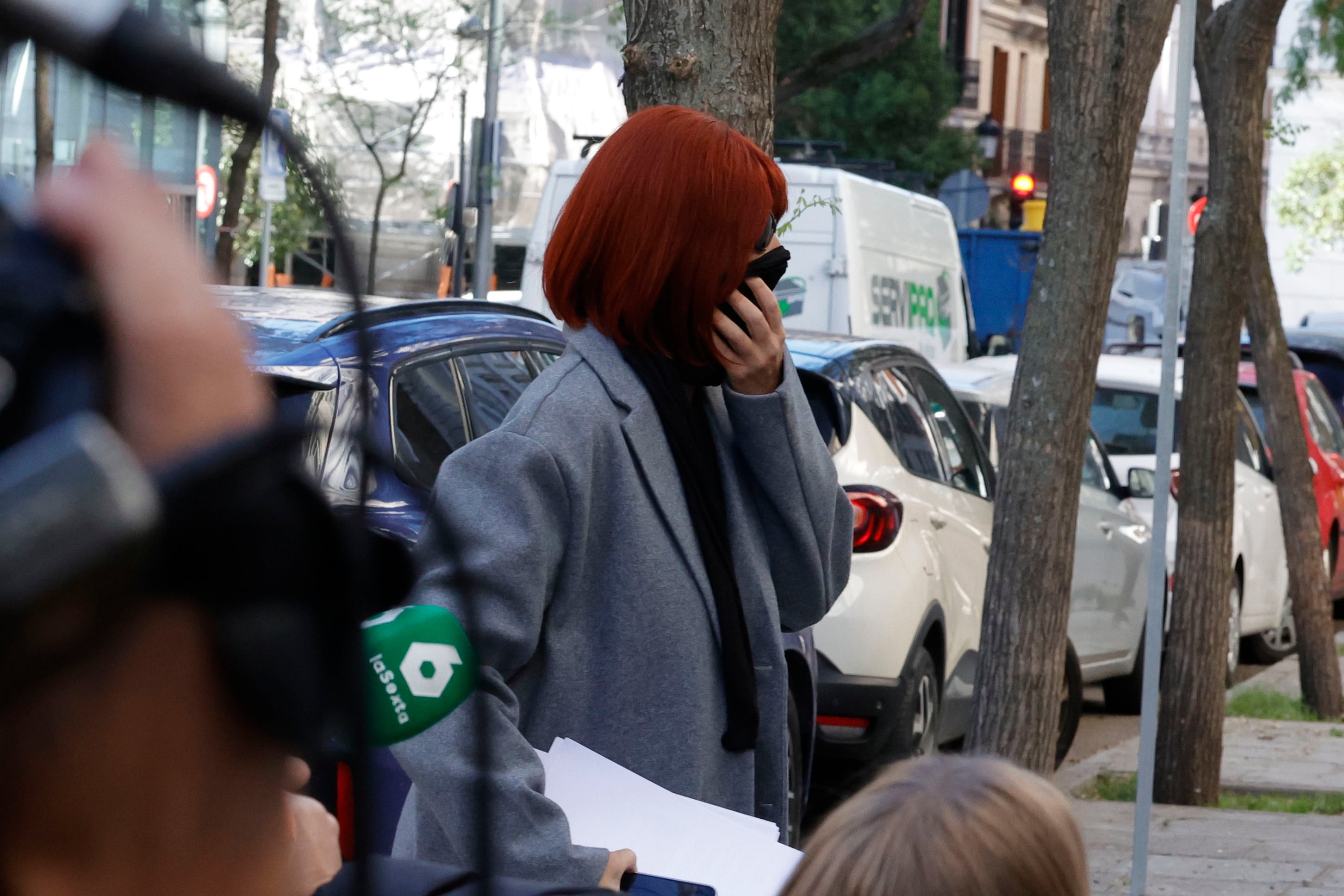 Patricia Úriz, exmujer del exasesor de Ábalos, Koldo García a su llegada al Tribunal Supremo