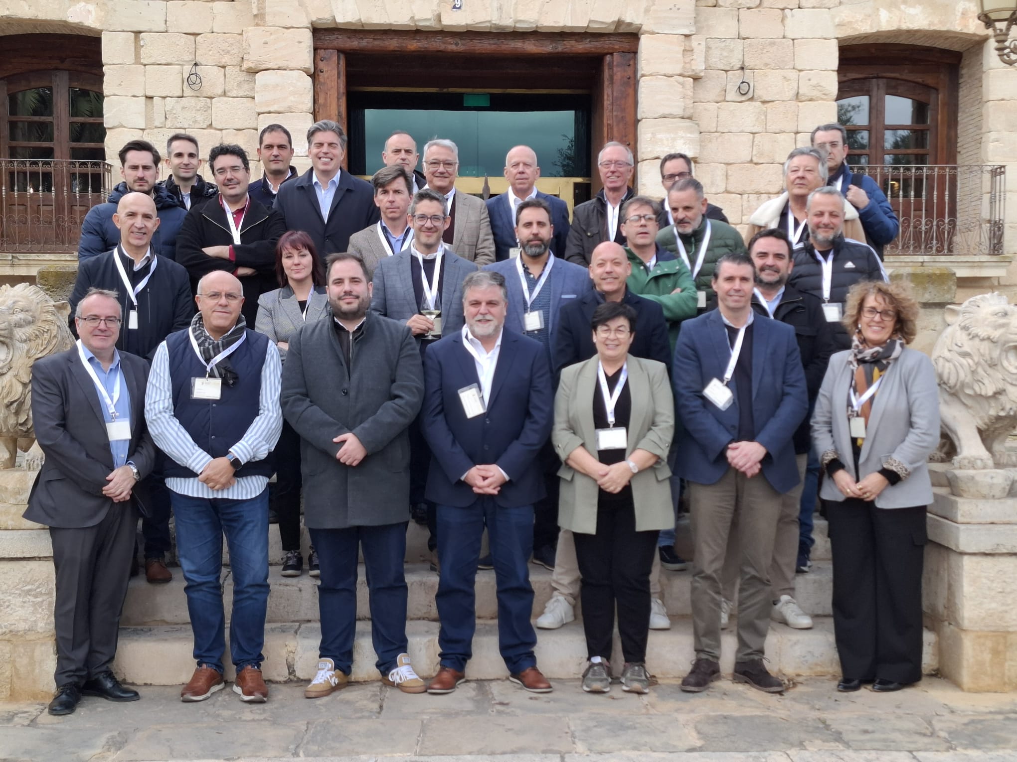 Reunión con los empresarios