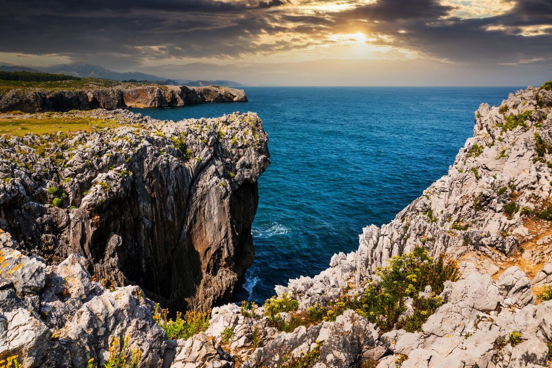 Bufones de Pría en Llanes. 