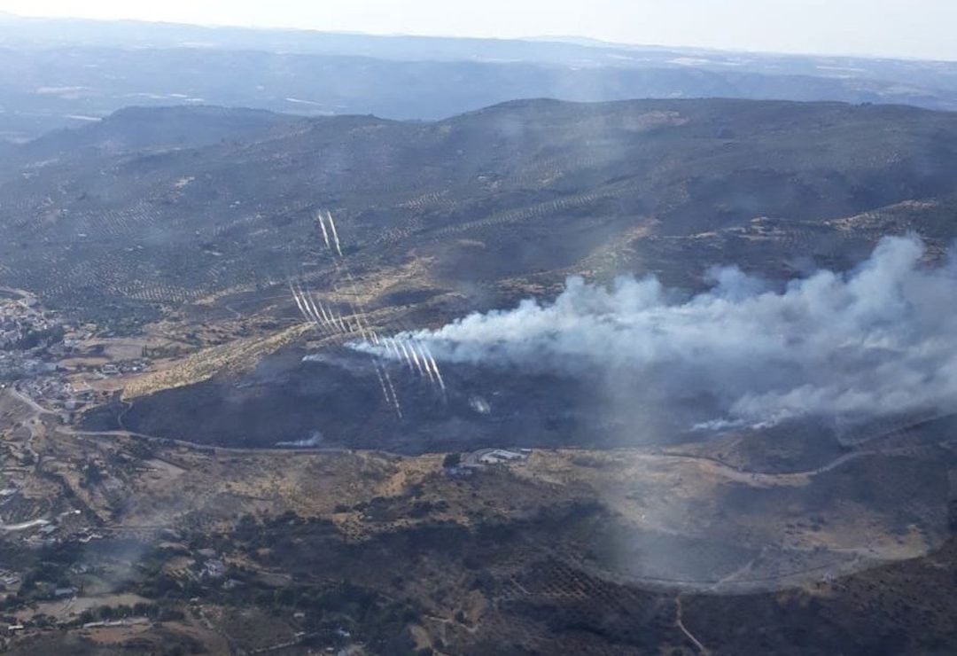 Zona donde sea declarado el incendio en Beas de Segura