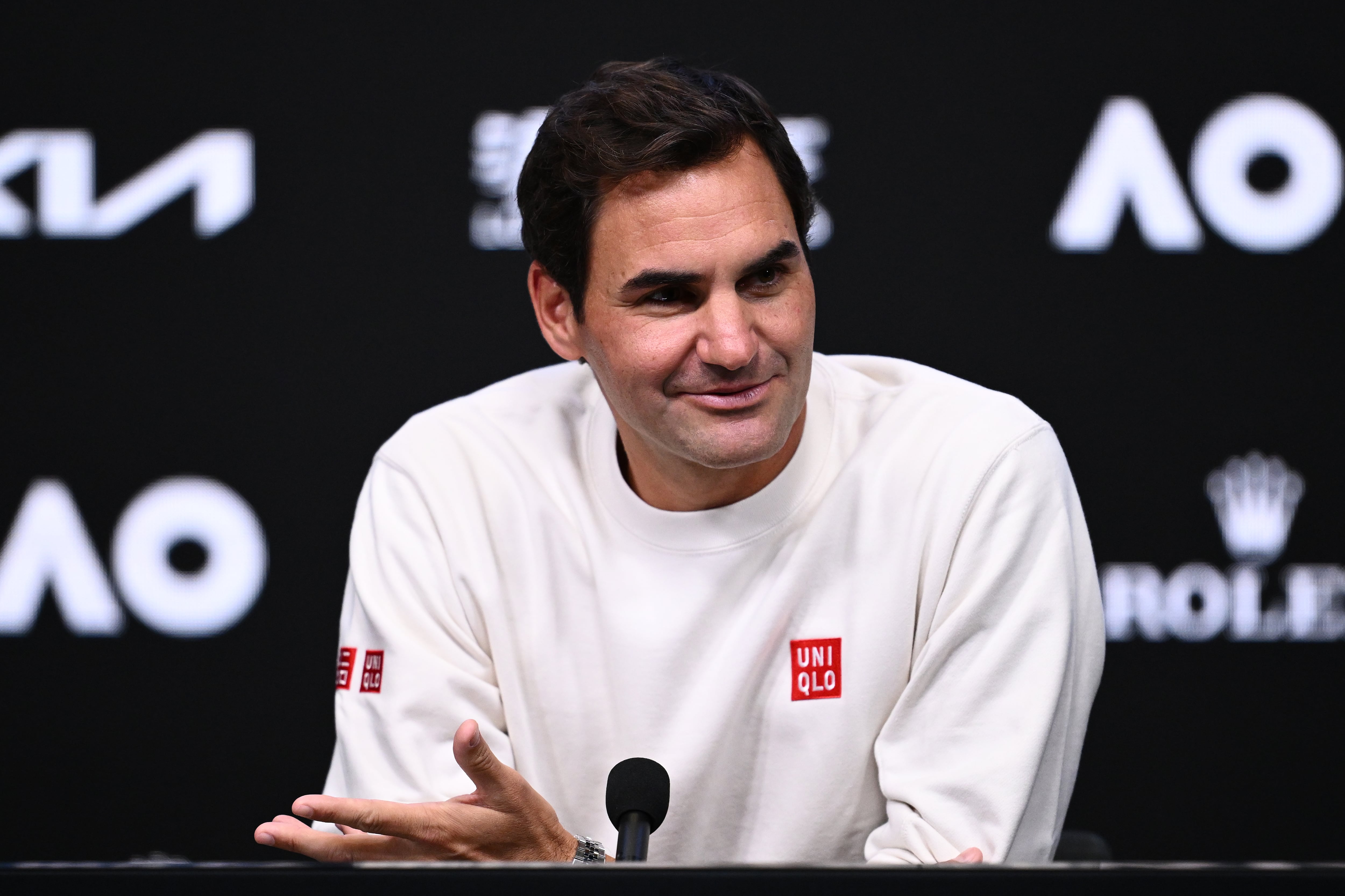Roger Federer valora la nueva edición del Open de Australia