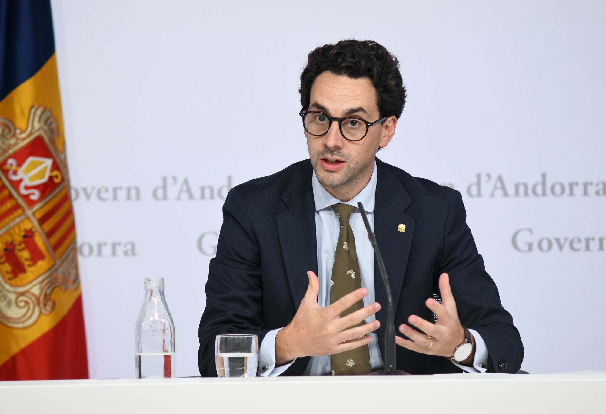 El ministre Portaveu, Guillem Casal