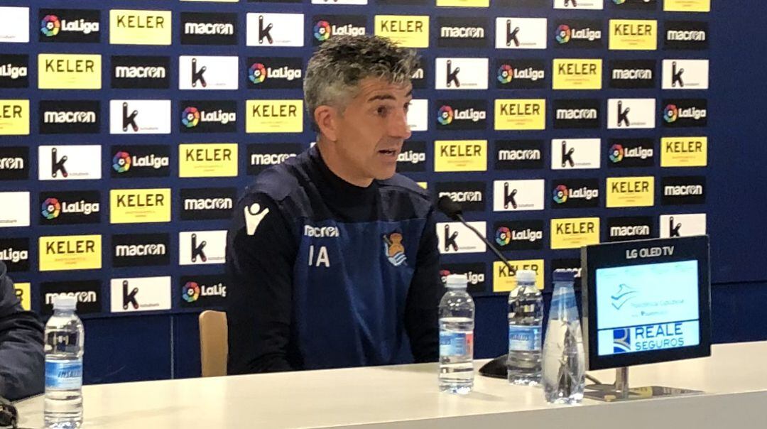 Imanol Alguacil analiza la visita al Espanyol en Zubieta