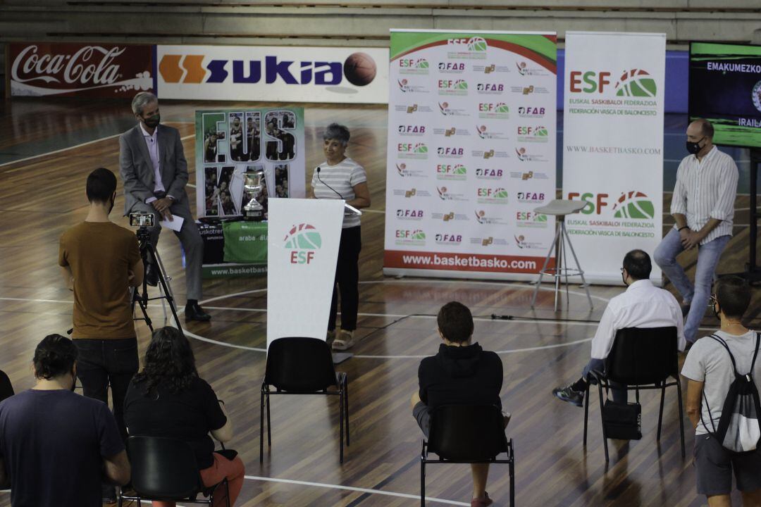 Presentada la Euskalkopa femenina de baloncesto