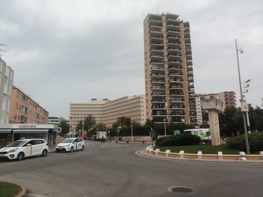 Establecimientos hoteleros en Calvià.