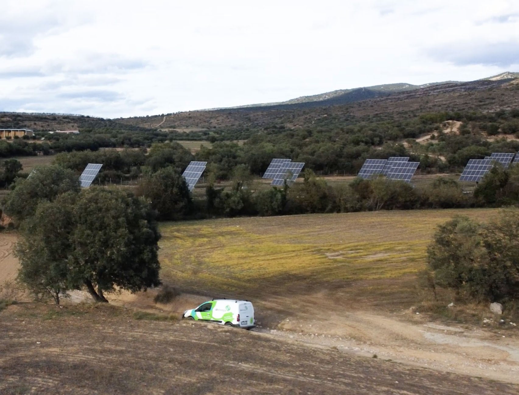 Instalación fotovoltaica de ab energía en Estadilla