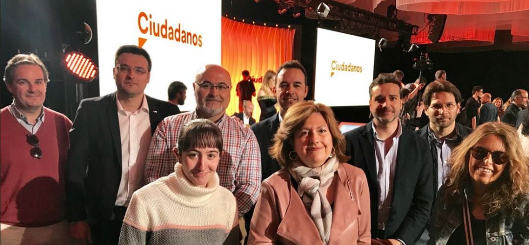 Miguel Ángel Arranz en el acto tras las primarias de Ciudadanos en una foto subida a las redes sociales por el concejal Roberto Fraile