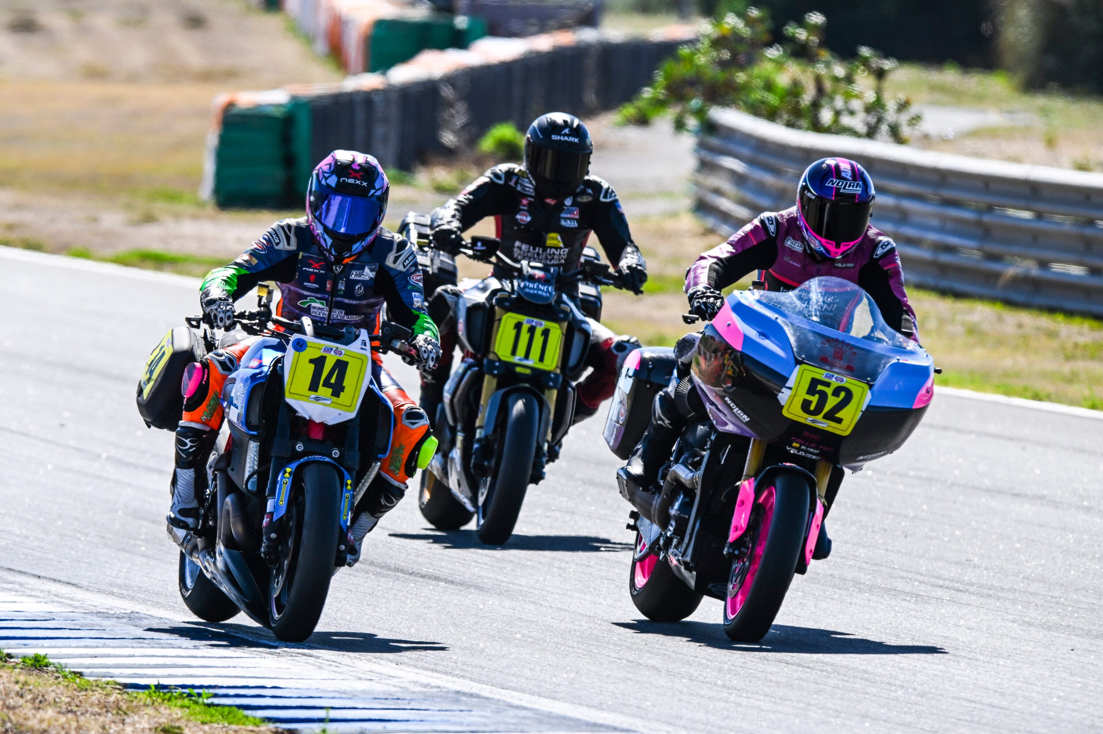 Imagen de la última prueba del Campeonato de España de Superbike disputada en el Circuito de Jerez