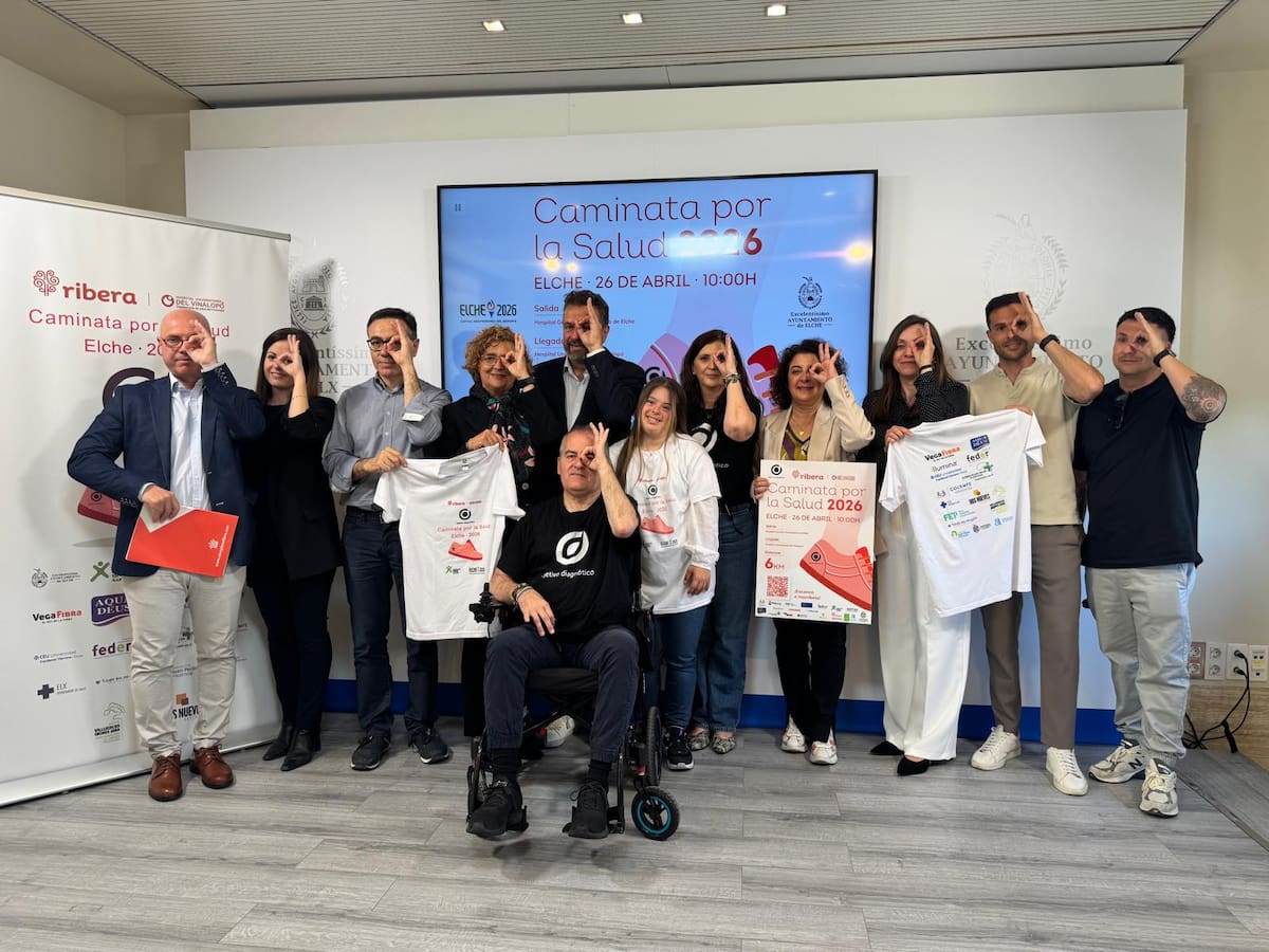 ‘Caminata por la Salud’ llega a Elche para visibilizar la realidad de las personas sin diagnóstico