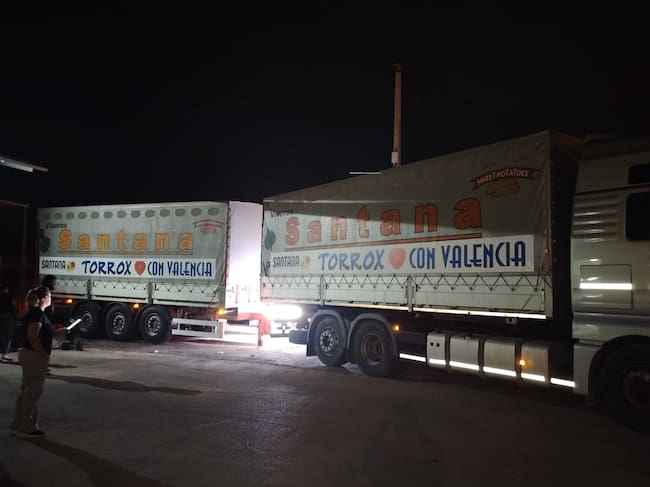 Envío de donaciones con destino a Valencia