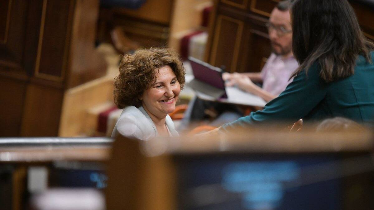 Pilar Garrido: "Ojalá nuestra alianza electoral en Euskadi sirva como ejemplo para la unidad de Podemos y Sumar"