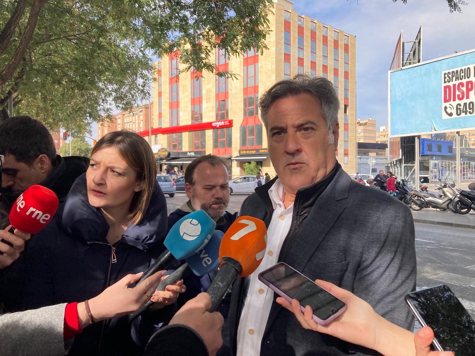 Marco Martínez en la Ciudad de la Justicia