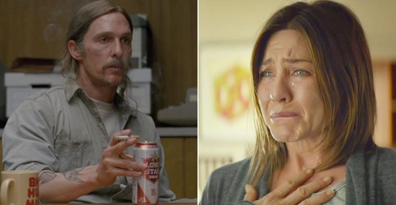 Jennifer Aniston llora al ver lo deteriorado que está Matthew McCounaghey