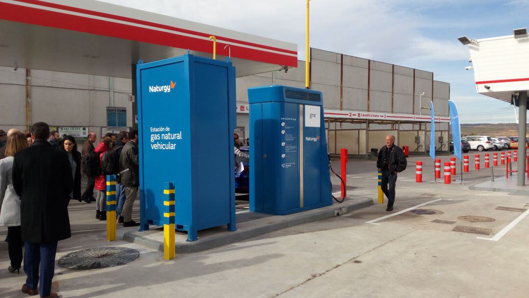 Nueva gasinera en la calle Jarama de Toledo