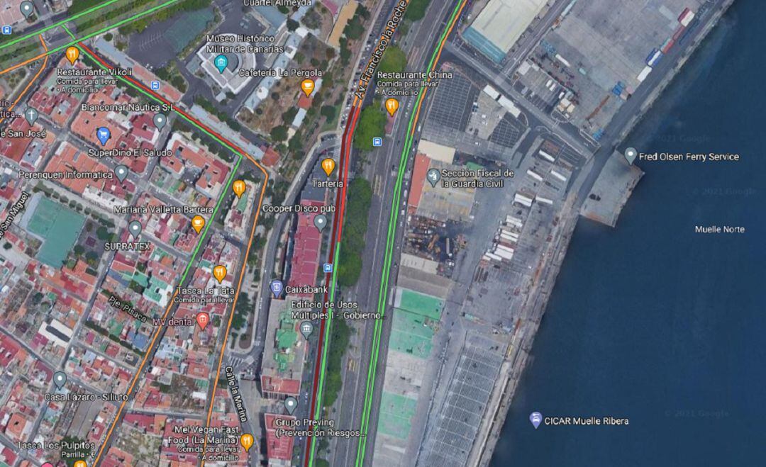 Cierre del túnel de la Plaza de España