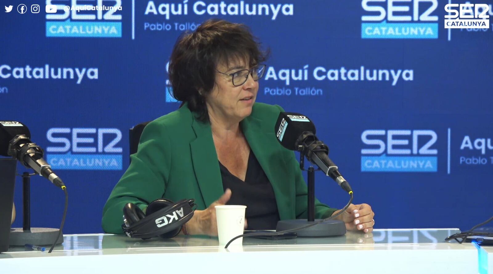 Diana Riba a l'Aquí Catalunya