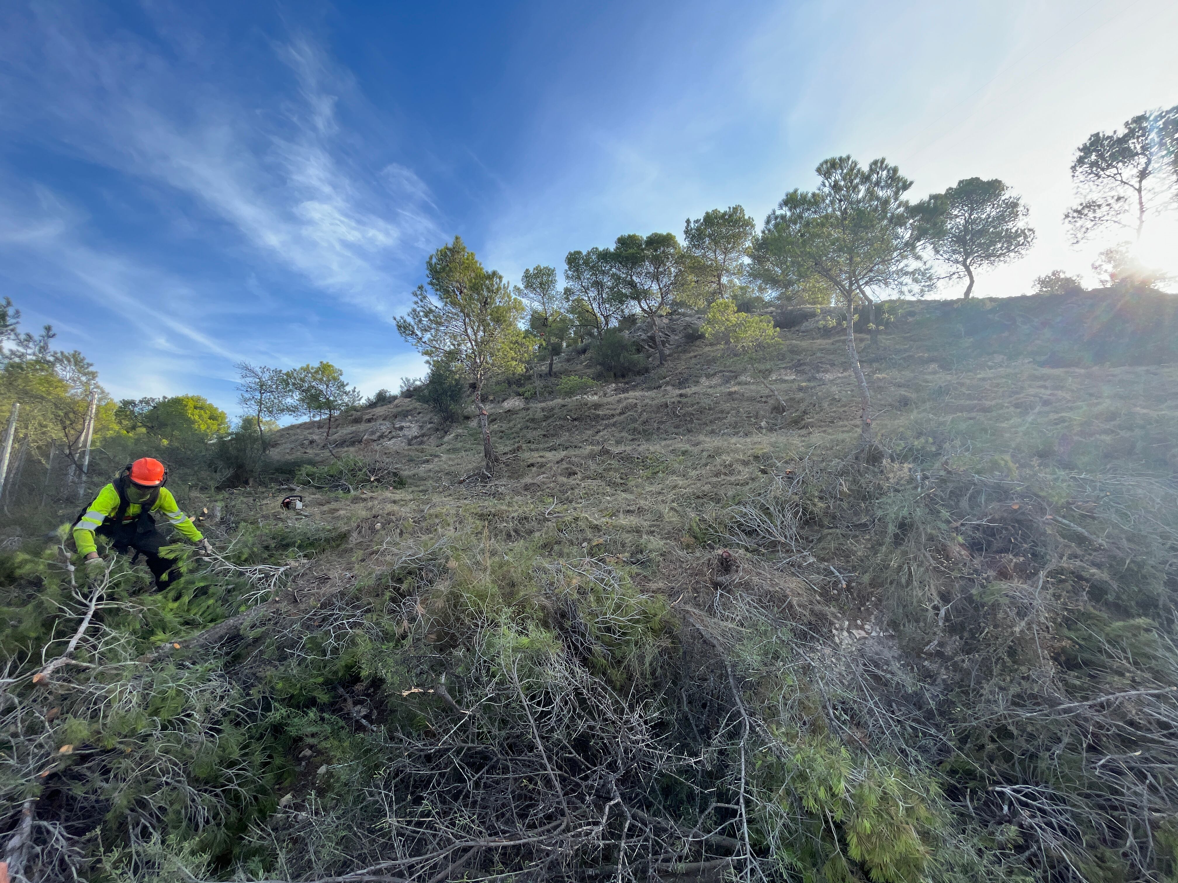 Actuación en Loma Badá