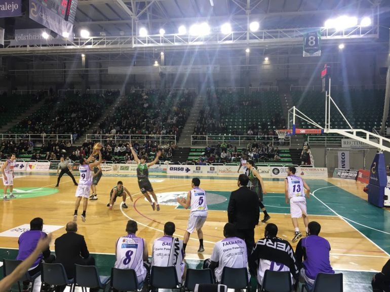 Imágen del partido de hoy en Cáceres