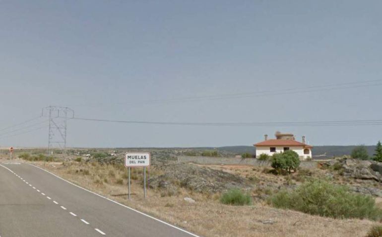 Imagen del pueblo zamorano de Muelas del Pan